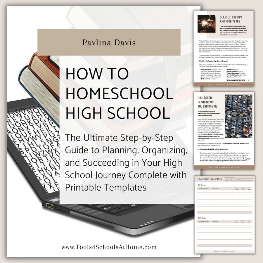 homeschooling high school book cover