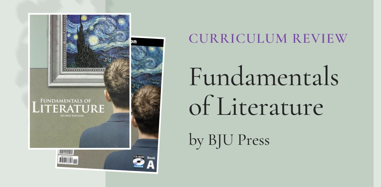 Fundamentals of Literature by BJU Press - Tools 4 Schools at Home